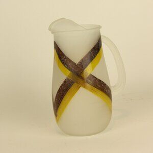 Vintage Glassware Pitcher MCM